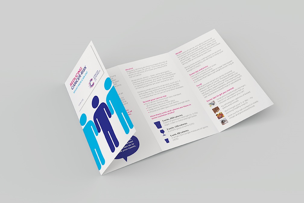 A leaflet on prostate cancer stats and results